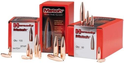 Hornady 22796 .22 Cal 75gr BTHP Match 600/Box - Hornady Manufacturing Company - 22 CALIBER