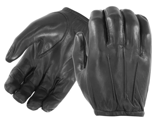 Dyna-Thin Unlined Leather Gloves w/ Short Cuff