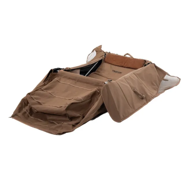 Higdon Outdoors Quickdraw Layout Blind, Low-Profile, Dirt Fabric - Higdon Outdoors