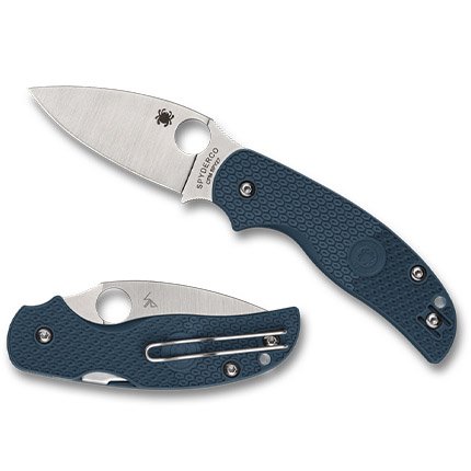 Buy Spyderco C123PCBL Sage 5 Lightweight Cobalt Blue CPM SPY27 Steel online