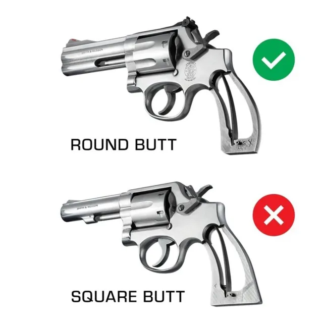 Buy Hogue OverMolded Rubber Tamer Conversion Monogrip S&W K/L/N/X/Z-Frame Revolvers Round Butt FDE online