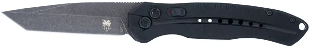CobraTec BLKDIABLOTNS Diablo Tanto Auto Knife Black - Cobra Enterprises of Utah