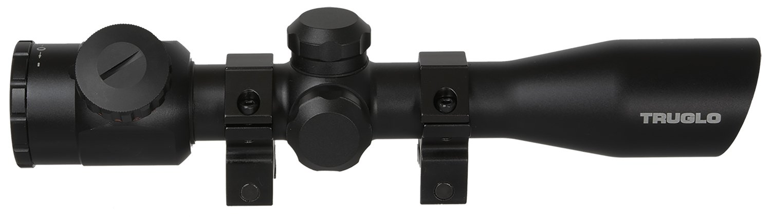 TRU Ball TG8504B3L 4x32 Illuminated Reticle Crossbow Scope w/Rings - TRU Ball