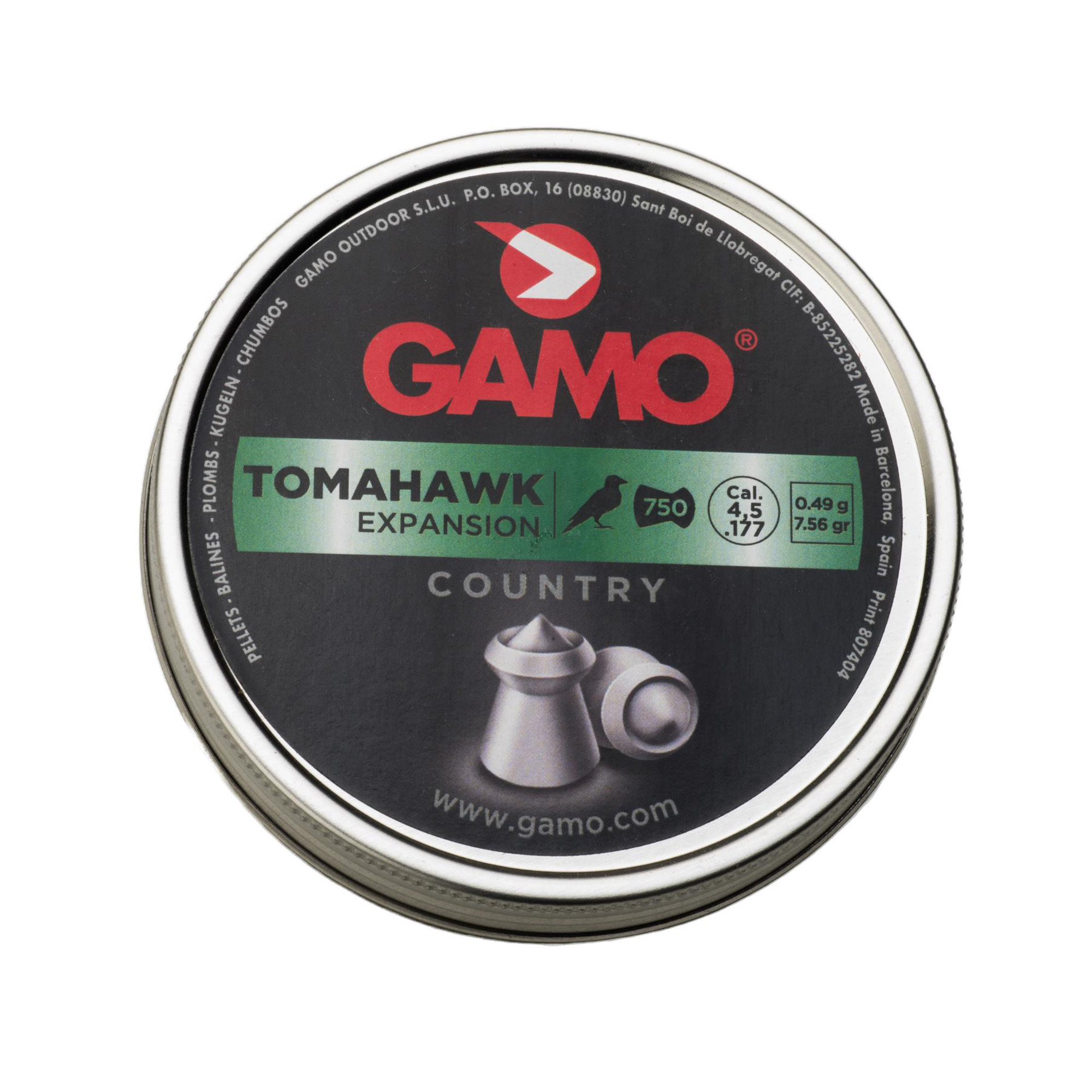 Buy GAMO TOMAHAWK POINTED HP .22 400CT online