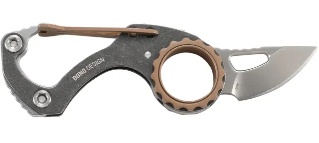 CRKT Compano Carabiner Folding Knife 1.42" Blade - Columbia River Knife & Tool
