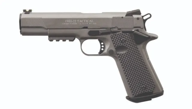 Chiappa 401.143 1911 Tactical Pistol, Dark Gray, 5" Barrel, G10 Grips