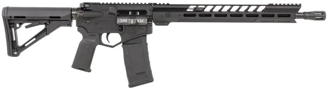 Diamondback DB15 300 AAC Blackout 16 in Black Nitride 30 Round Pistol - Diamondback - 300 AAC Blackout