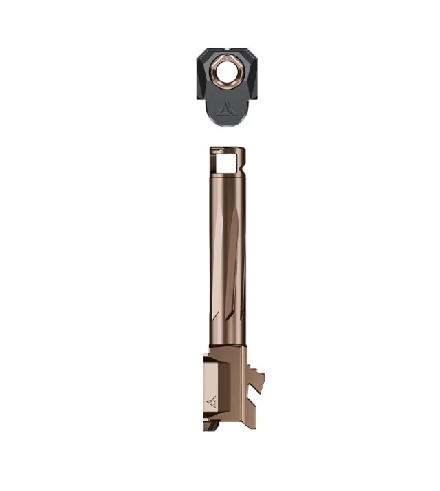 Radian R0860 Ramjet + Afterburner 9mm Glock 43X Bronze 416R Steel Combo - Radian Weapons - 9 MM LUGER
