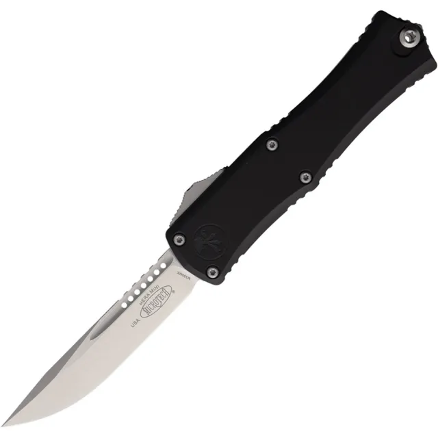 Microtech Hera II Mini 2.96 In SE/STD Stonewashed BLK ALU HNDL - MICROTECH for sale at Iron and Lace