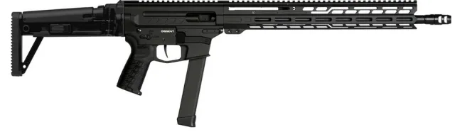 CMMG 99AE10F-AB Dissent MkGs 9mm Rifle 16" Folding Stock Armor Black - CMMG - 9mm