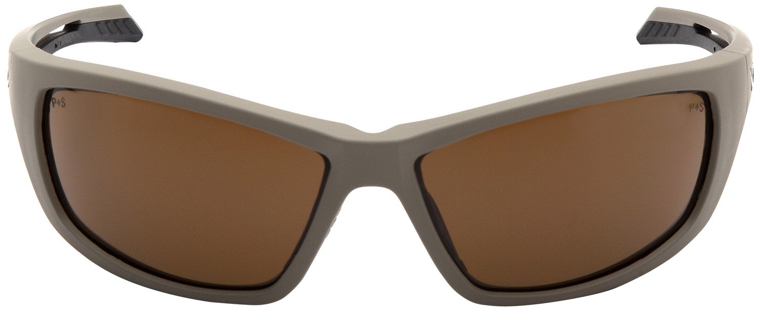 Pyramex Howitzer VGST1318T Glasses Bronze Lens Tan Frame Anti-Fog - Pyramex Safety