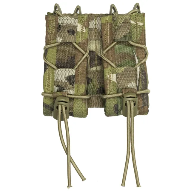 High Speed Gear 11PT02MC TACO Double Mag Pouch MultiCam Nylon MOLLE - High Standard