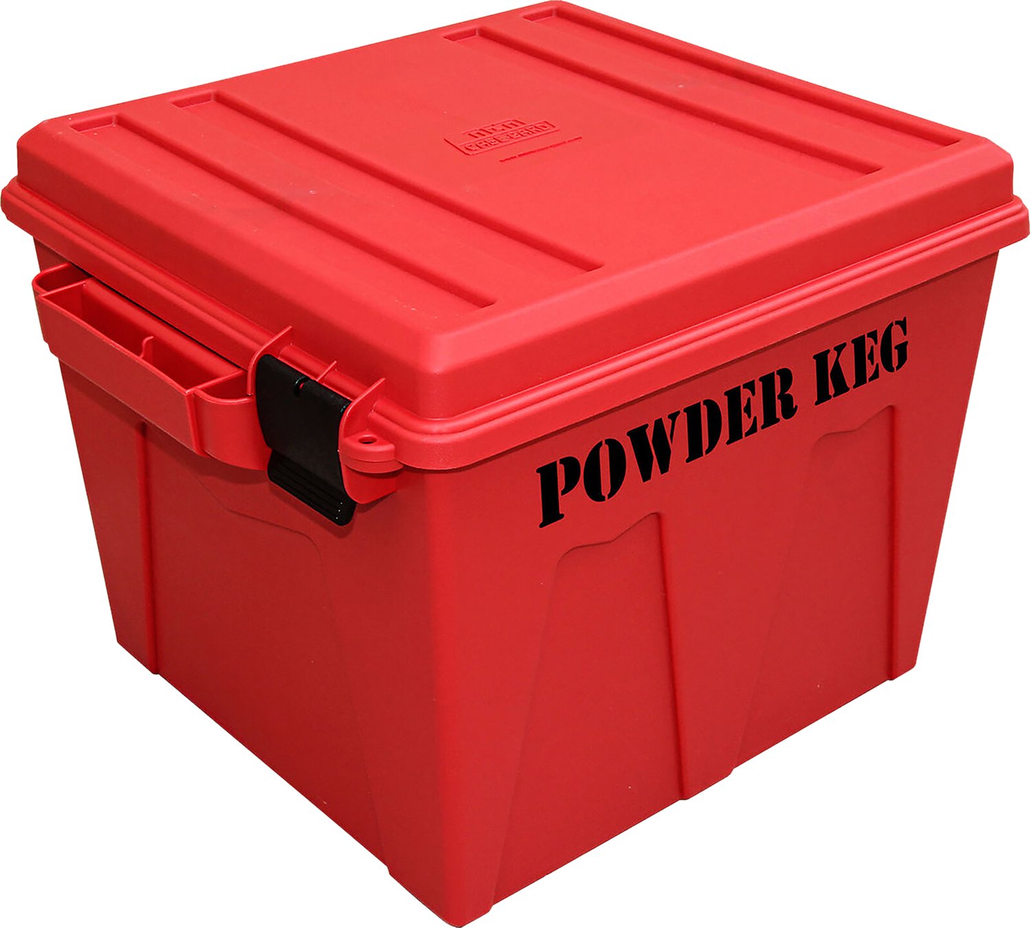 MTM Case-Gard PK12 Powder Keg Storage Container Red Polypropylene Plastic - MTM Case-Gard