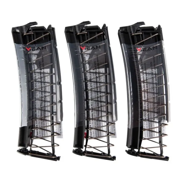 MEAN ARMS 2100769 AR-9 Endomag 9mm 30-Round Black (3 Pack)