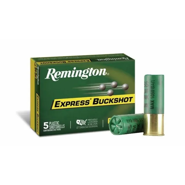 Remington Ammunition 20640 Express Buckshot 12Gauge 3" 4Buck Shot 5...