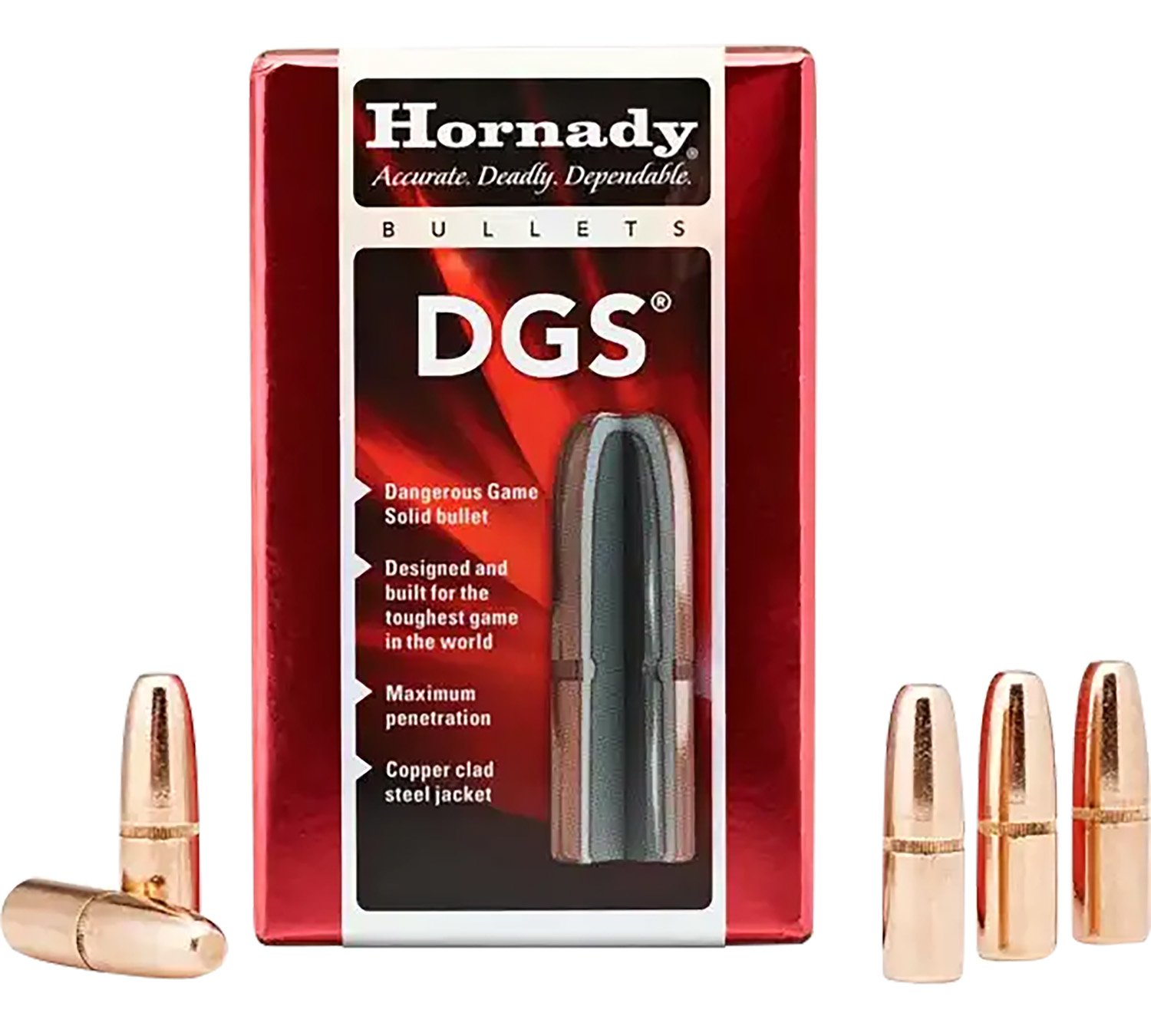 Hornady 4241 DGS .423 Cal 400gr Dangerous Game Solid 50/Box - Hornady - 423 Cal