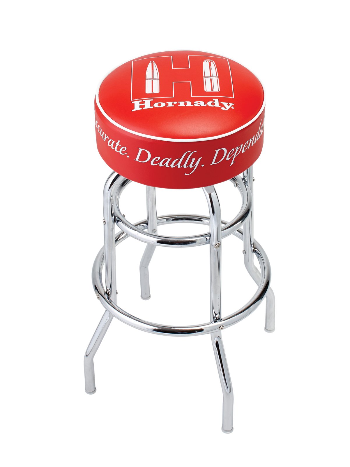 Buy Hornady 99103 Reloading Bench Stool Chrome Red Steel Vinyl 20"x31" online