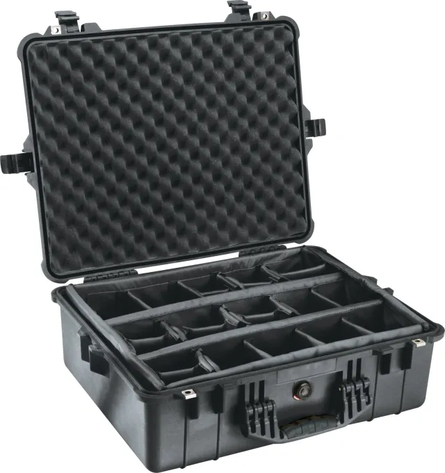 Pelican 1600 Protector Case Watertight Crushproof Foam Liner
