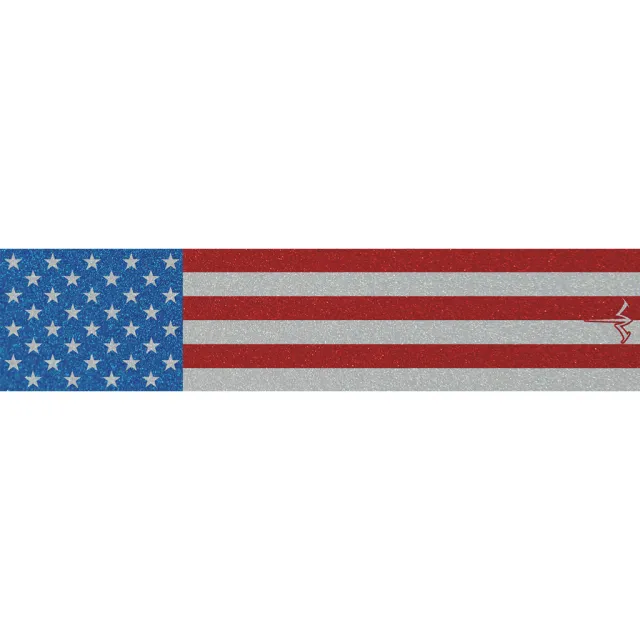 White Water Archery Reflective Arrow Wraps American Flag 5 in. x 1.125 in. 15 pk. - White Water Archery