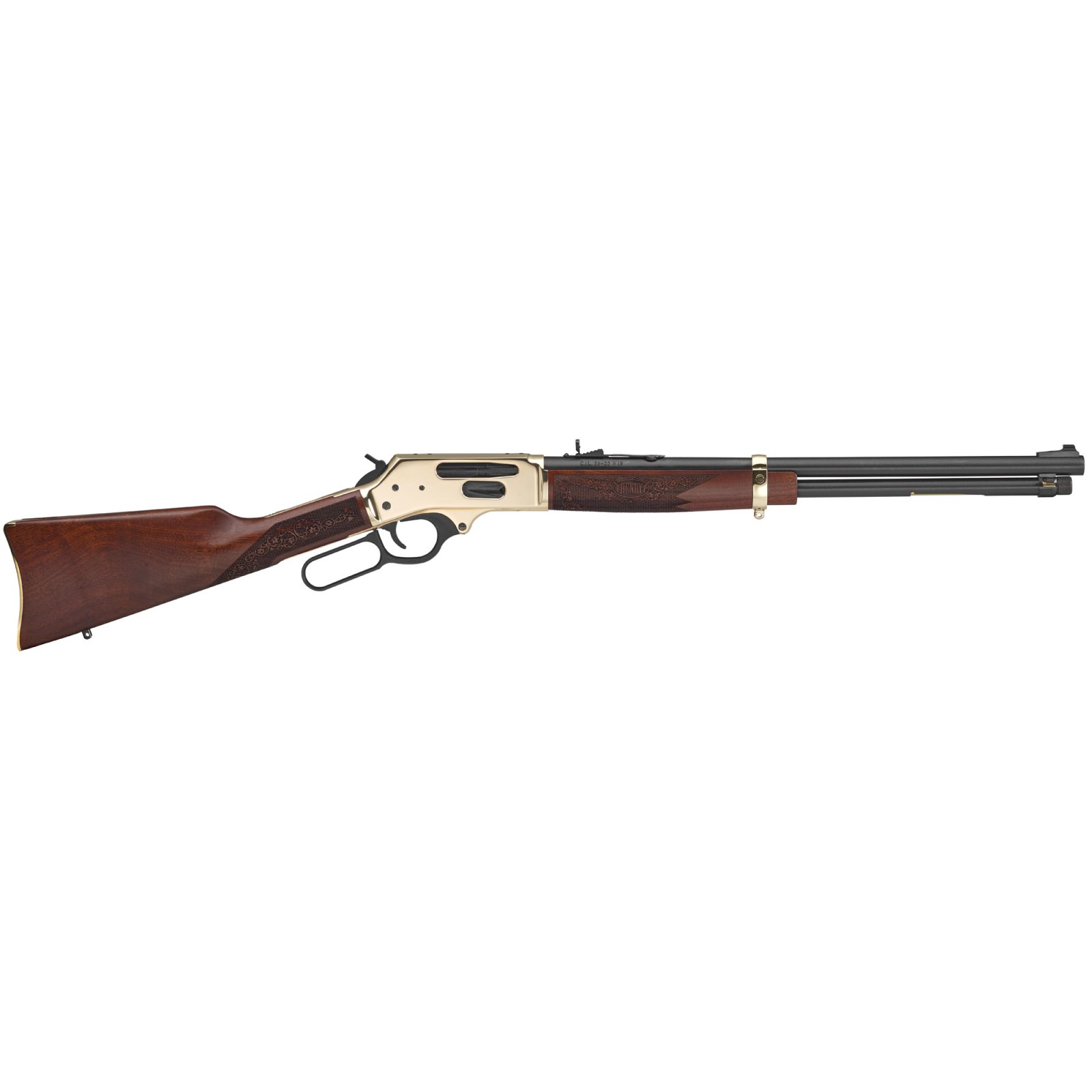 Henry H024-3030 Lever Action .30-30 20 in Blued Steel 5 Rounds Brass - Henry Repeating Arms - 30-30