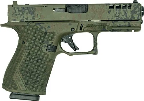 Great Lakes GL19LGRNBUNDLE 9mm 4in Lichen Green - Great Lakes Firearms - 9mm Luger (9x19 Parabellum)
