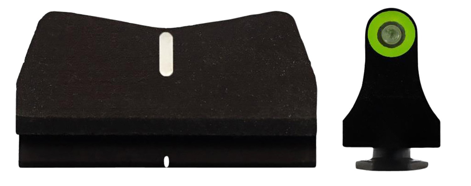 XS Sights GL0015P4G DXT2 Night Sights Green/White Tritium for Glock 17/19 - XS Sight Systems