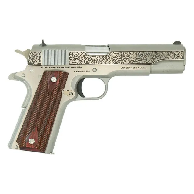 Colt 1911 Classic Stainless .45 ACP 5" Barrel 7rd Magazine - O1911CSSZFB