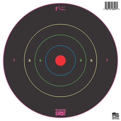 Buy Pro-Shot 8 Bullseye Multi-Color Rings on Heavy Tag Paper 6/ct online