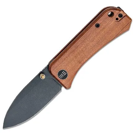 We Knife Banter 2004K Cuibourtia Black CPM S35VN Liner Lock 2.9 In Blade - We Knife