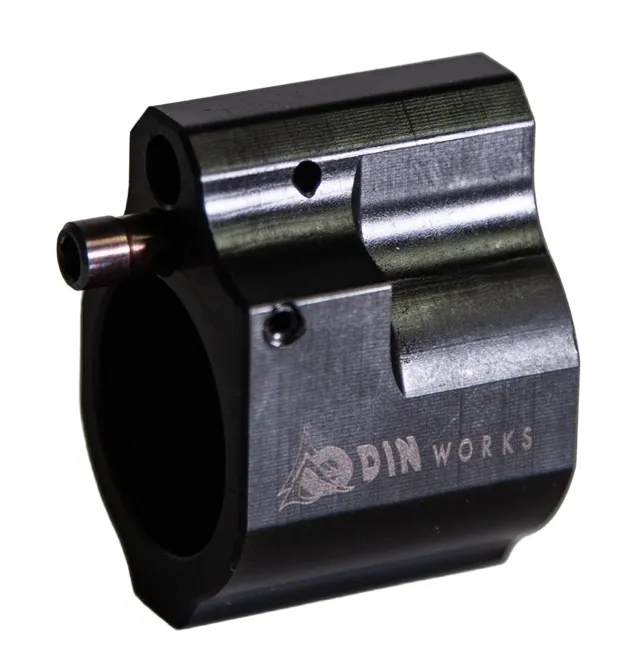 Odin Works GBADJSLIM Gas Block .750" Low Profile Black Nitride Steel