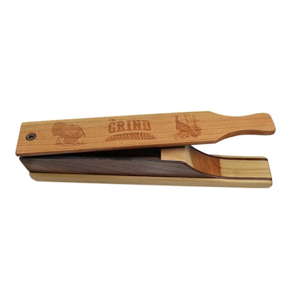 Buy The Grind TG8871 Old Wet Hen Turkey Call, All-Weather, Cherry/Walnut/Poplar online