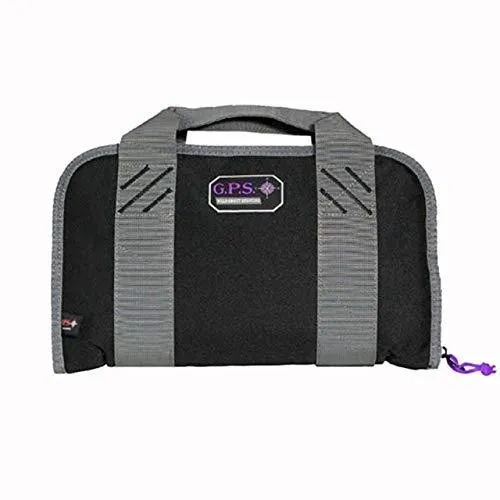 G-Outdoors Double Compact Pistol Case - Purple - G-Outdoors Inc.