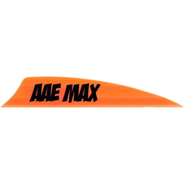 Buy AAE Max 2.0 Shield Cut Vanes Fire Orange 50 pk. online