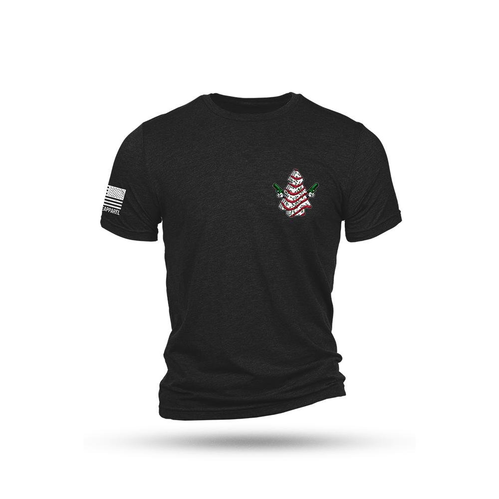 Buy Nine Line CAKETREE-TSTRI Shirt Black Triblend Short Sleeve L online