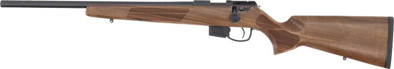 Anschutz 1761L D HB 17HMR 20" Blued Walnut Classic LH - Anschutz - .17HMR