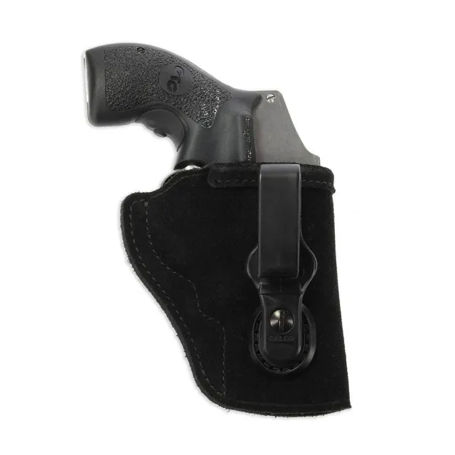 Galco TUC652B Tuck-N-Go 2.0 IWB Holster Black Leather Right Hand - Galco