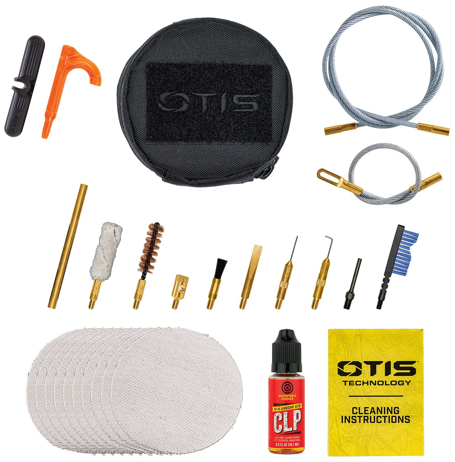 Buy Otis Technology FG-645-9 9mm Pistol Cleaning Kit CLP Cotton Patches online