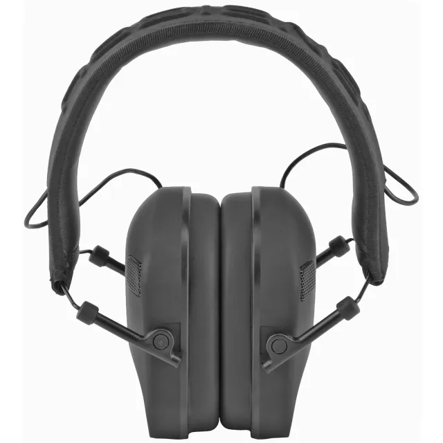 Buy Radians Vertex Slim Dual Mic Elec Muff NNR 22 Black/Black VX0110CS online