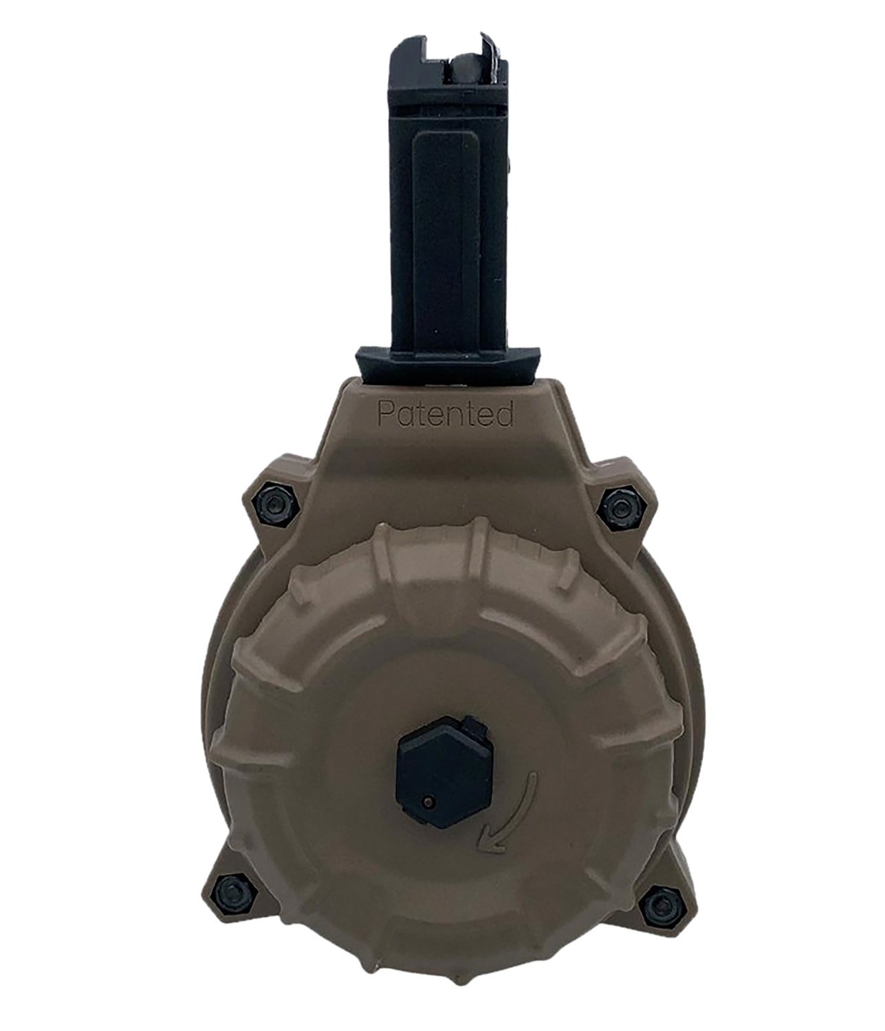 ProMag DRMA22-FDE 50rd Drum 9mm CZ Scorpion Flat Dark Earth Polymer - Pro-Shot Products - 50RD