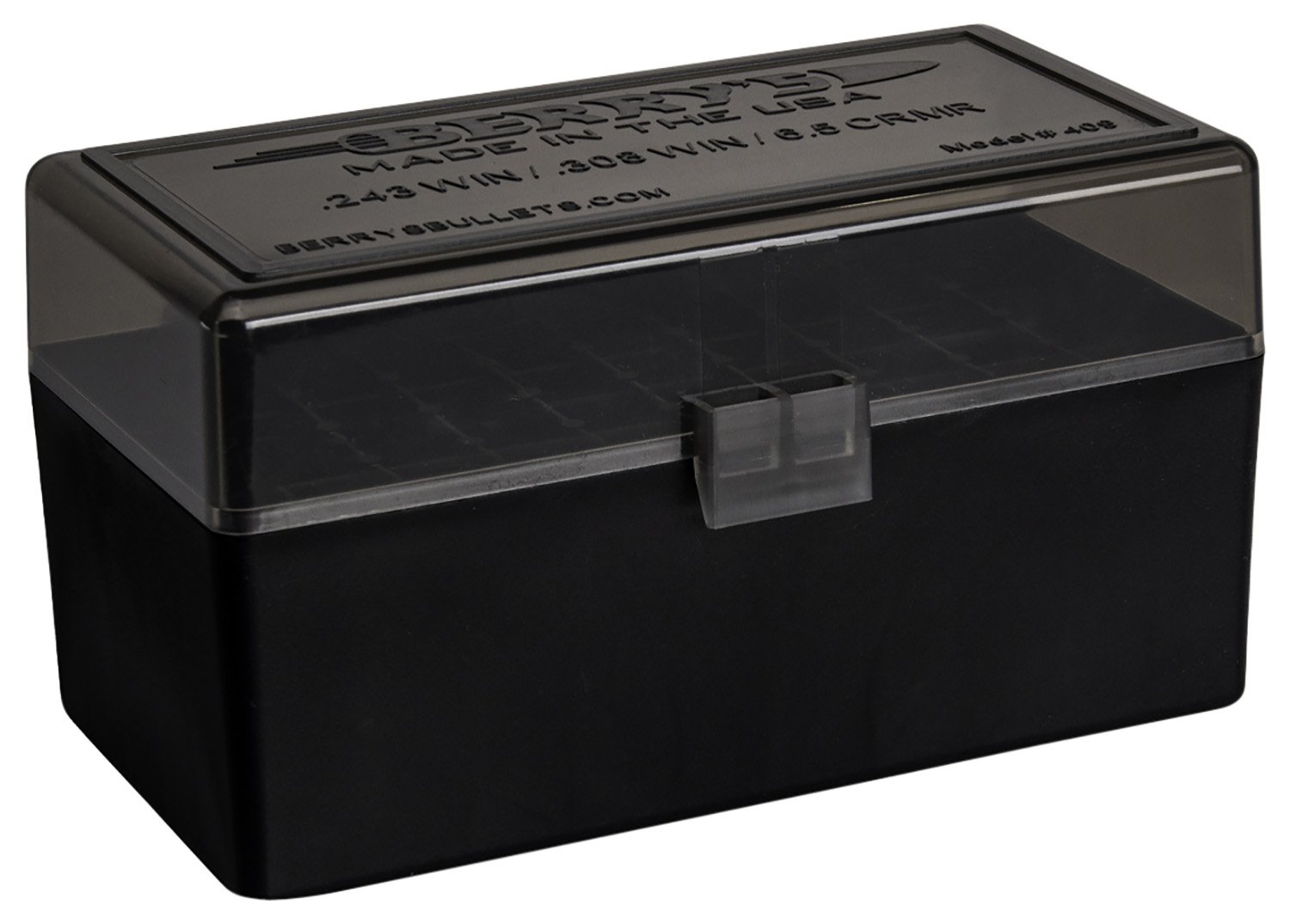 Berry's Ammo Box #409 - .243/.308 cal 50/rd Smoke/Black - Berry's Mfg