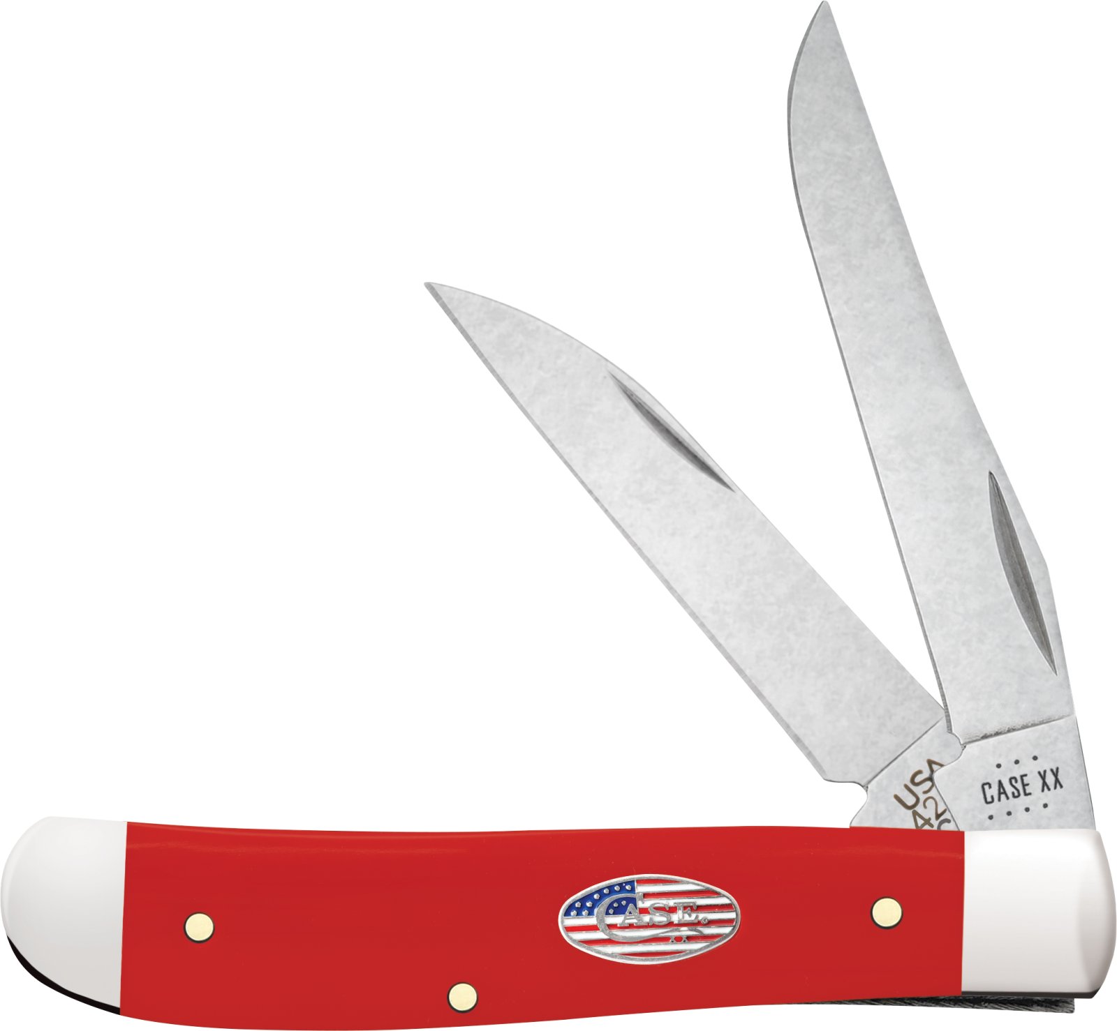 Buy Case Cutlery 73927 Red Synthetic Mini Trapper Knife online
