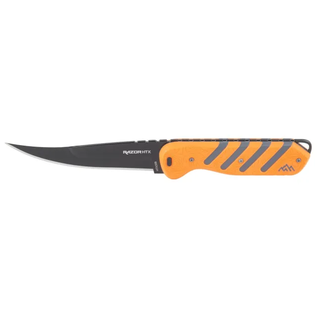 Outdoor Edge HTX35B-6C Razor HTX 3.5" Fixed Blade Knife Gray/Orange - Outdoor Edge