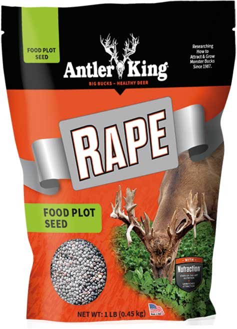 Antler King Rape 1# BAG Annual 1/4 Acre AKRAPE1 - Antler King