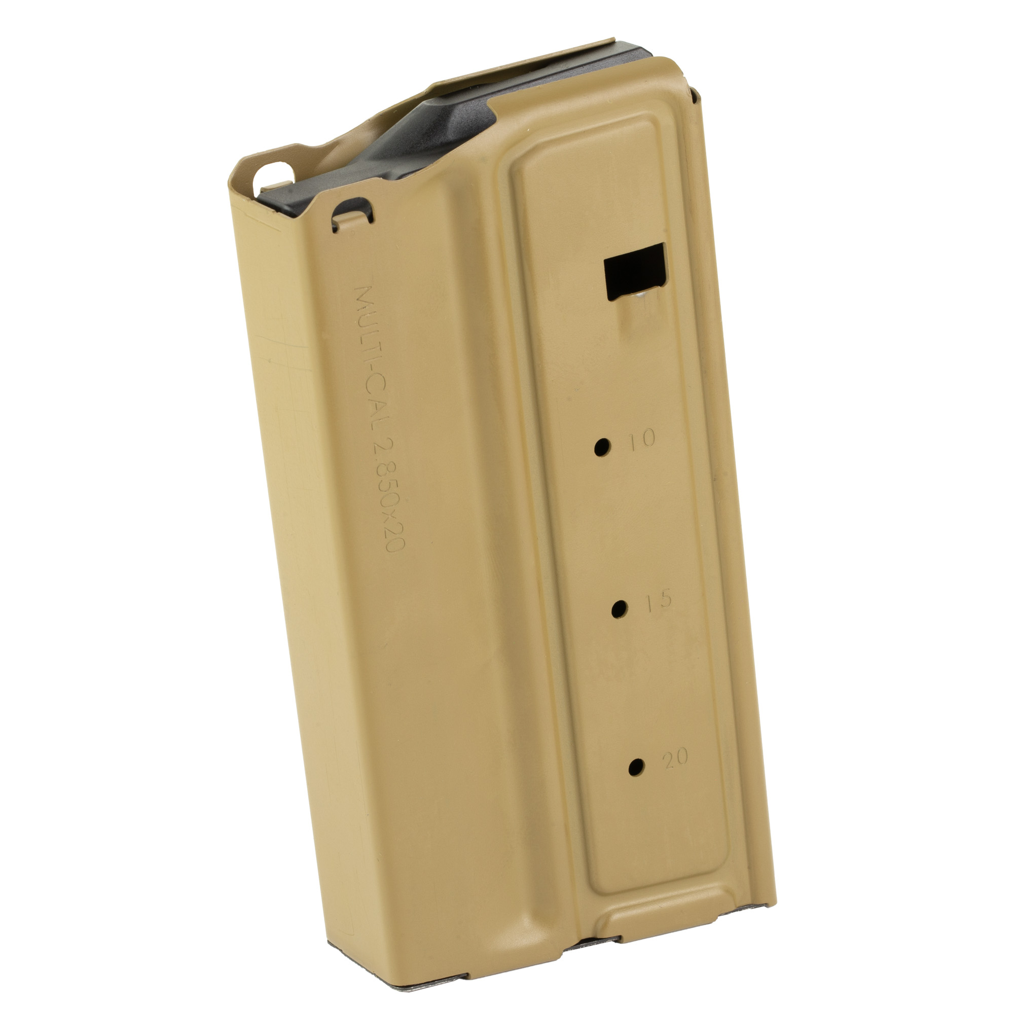 Sig SAUER MCX-Spear AR-10 Multi-Caliber 20rd Coyote Tan Steel Magazine - Sig Sauer - 20RD