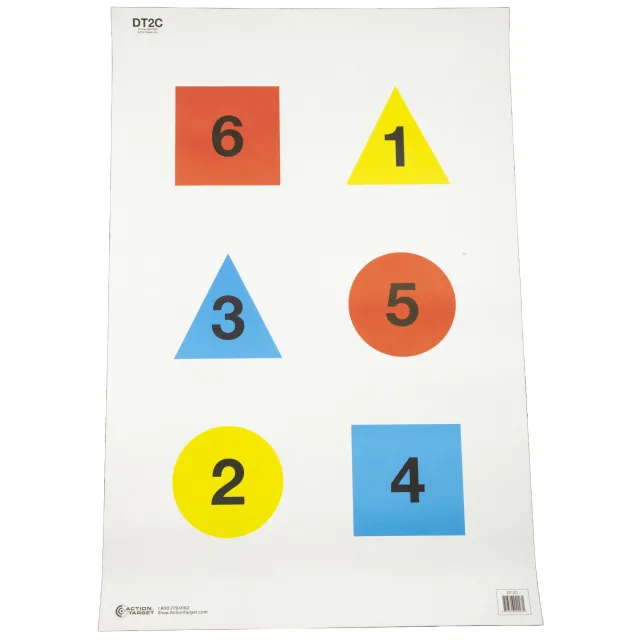 Action Target DT-2C-100 Command Training Impact Targets 100pk - Action Target