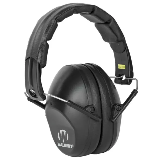 Walkers Game Ear / GSM Outdoors PASSIVE LO-PROFILE MUFF BLK - Walker's for sale at Keys Gun Shop