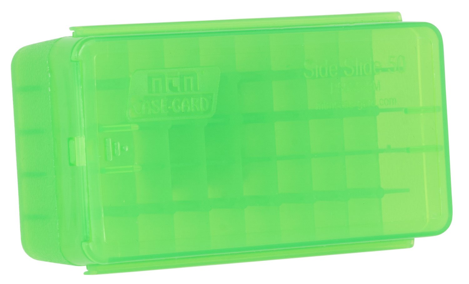 MTM Case-Gard P50SS9M16 9mm Luger Ammo Box 50 Rounds Green Plastic - MTM Case-Gard