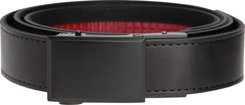 Nexbelt PCS3491 Darknite EDC Gun Belt 1 3/8" Black Leather 50" Waist - Nexbelt