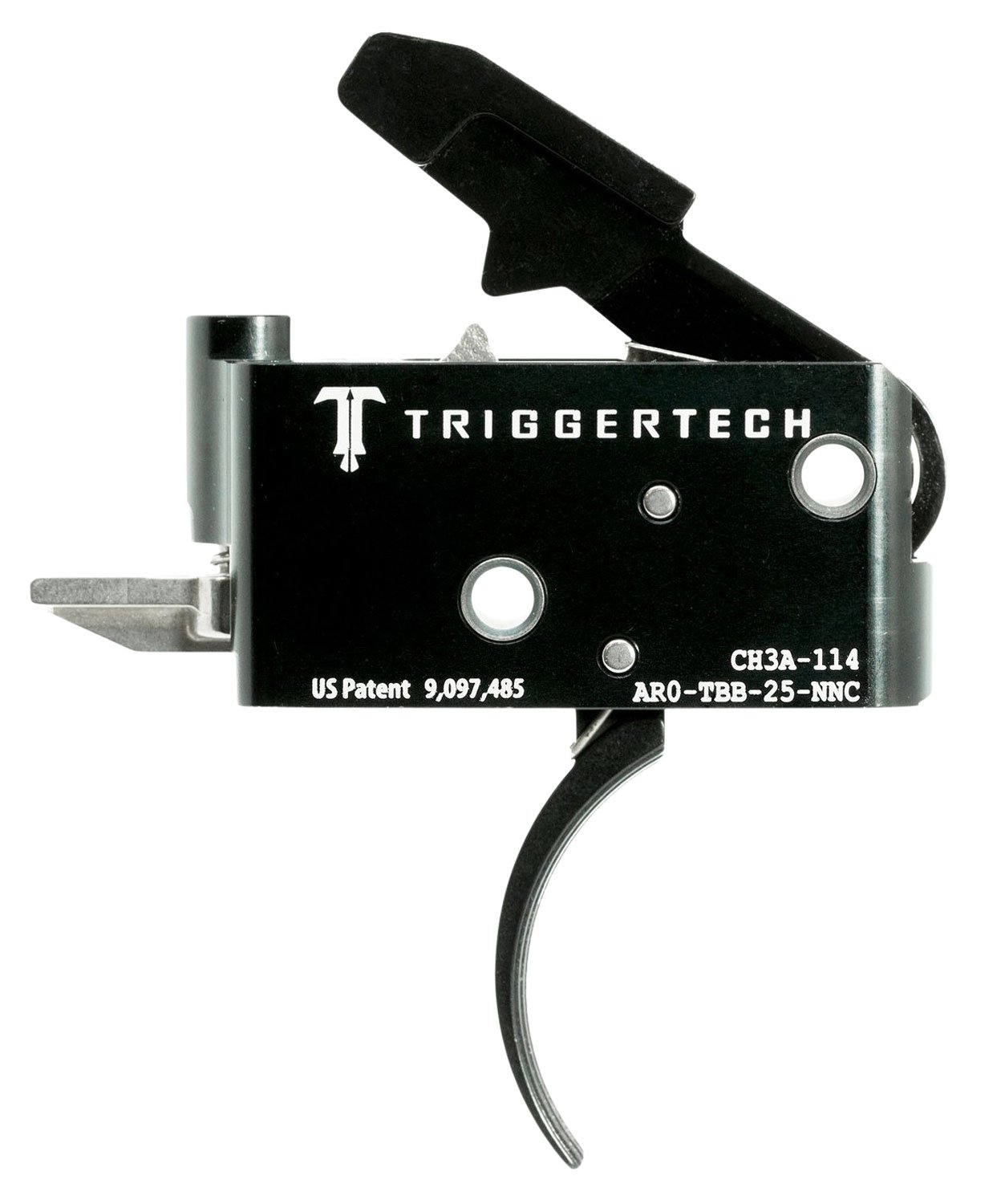 TriggerTech AR15 Adaptable Two Stage Trigger Traditional Curved - TRIGGERTECH