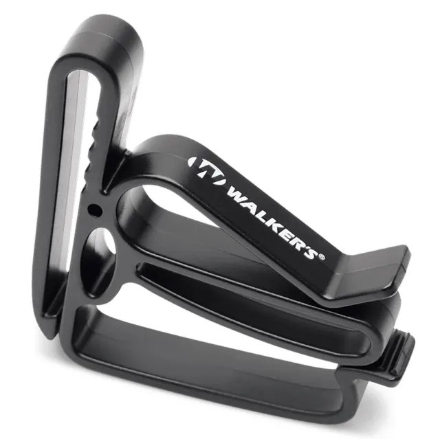 Walker's GWPBELTLOOP Belt Clip Holder Universal Belt Loop Black Polymer Belt Clip Mount - Walker's